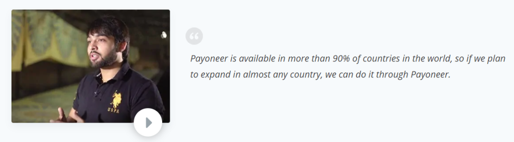 Payoneer Success Stories