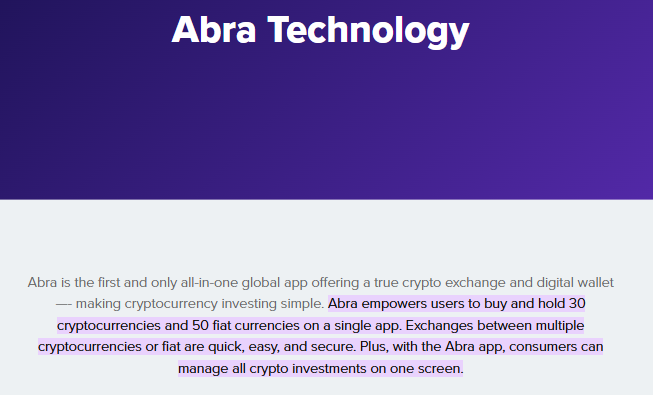 Abra Technology