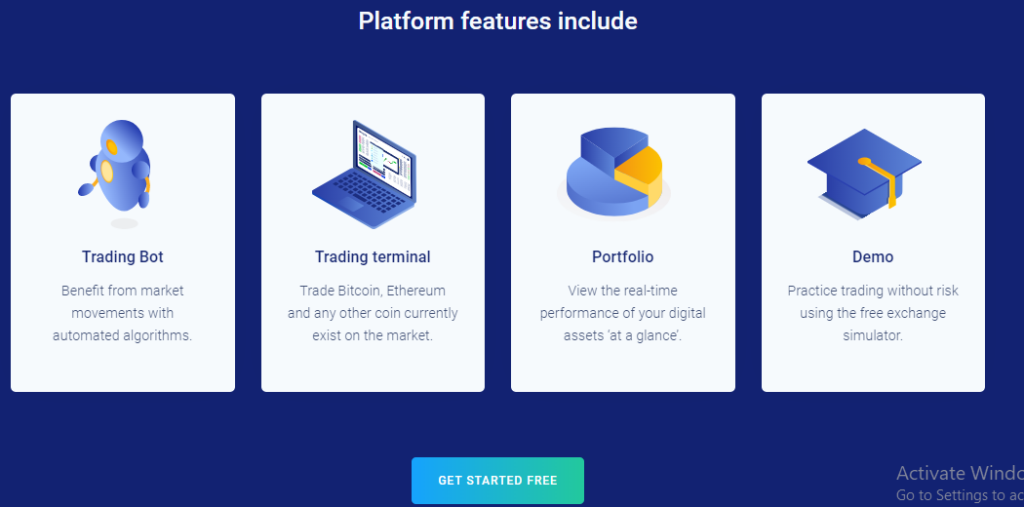 Bitsgap Platform features include