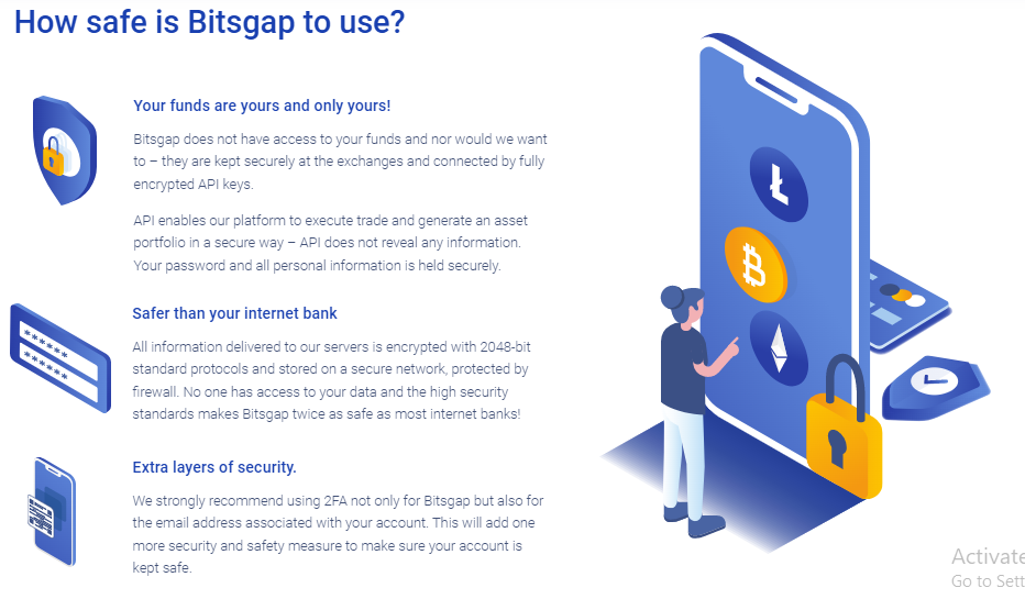 How safe is Bitsgap to use