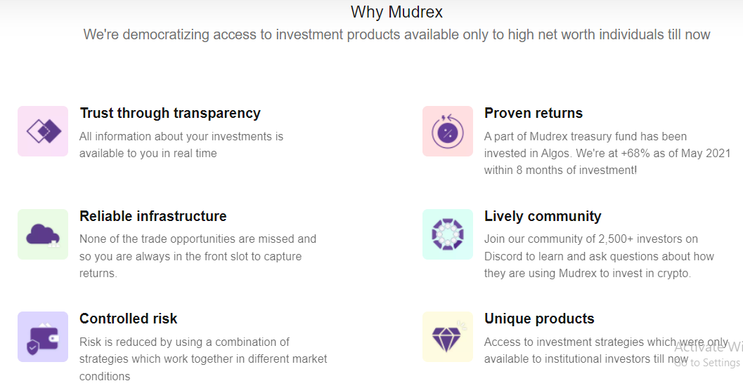 ¿Por qué Mudrex es mejor?