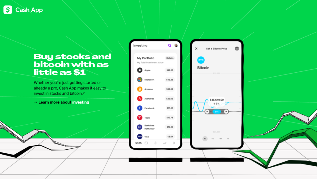 CashApp investment Feature