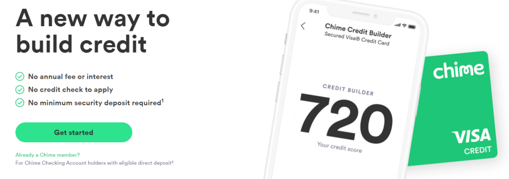 Chime credit builder