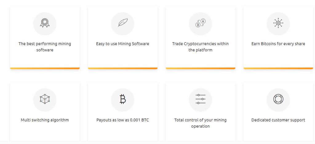 NiceHash overview features 
