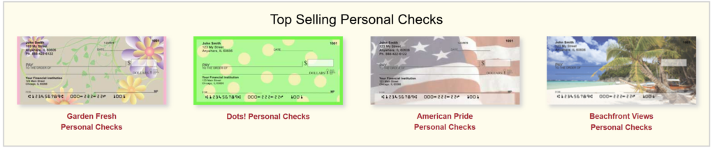 Top Selling Personal Checks