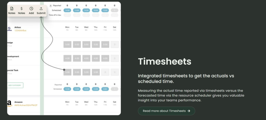 Timesheets 