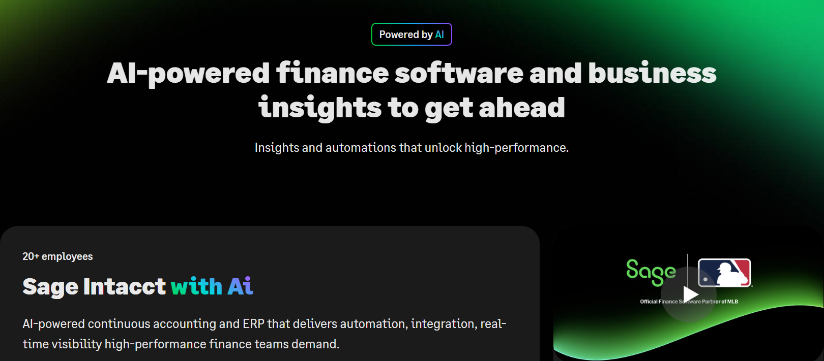 Sage 50 Interface website