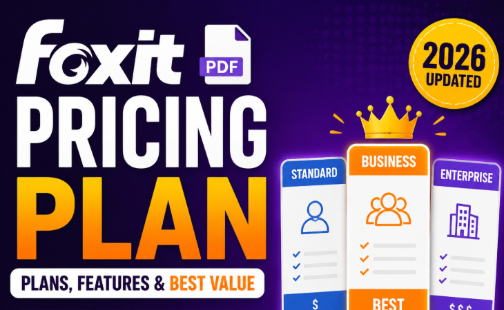 Foxit Pricing Plan 2026: Affordable PDF & eSign Solutions