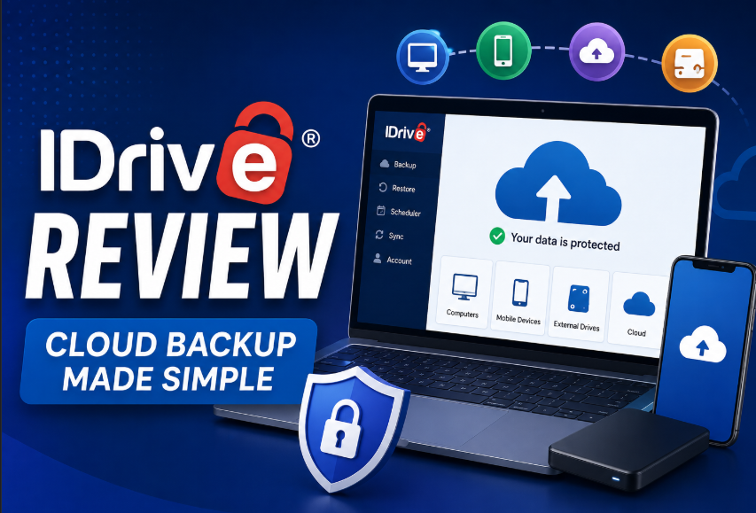 IDrive Review 2026: Best for Multi-Device Or Cloud Backup?